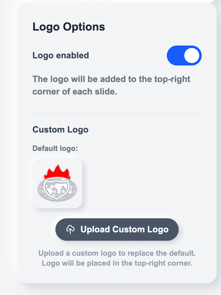Lumin Slide Interface 3